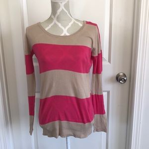Garnet Hill lightweight cotton sweater size small